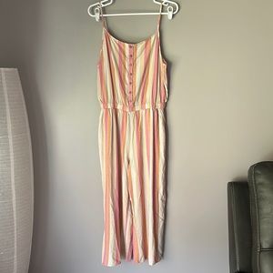 Matilda Jane Women’s Striped Wide Leg Jumpsuit